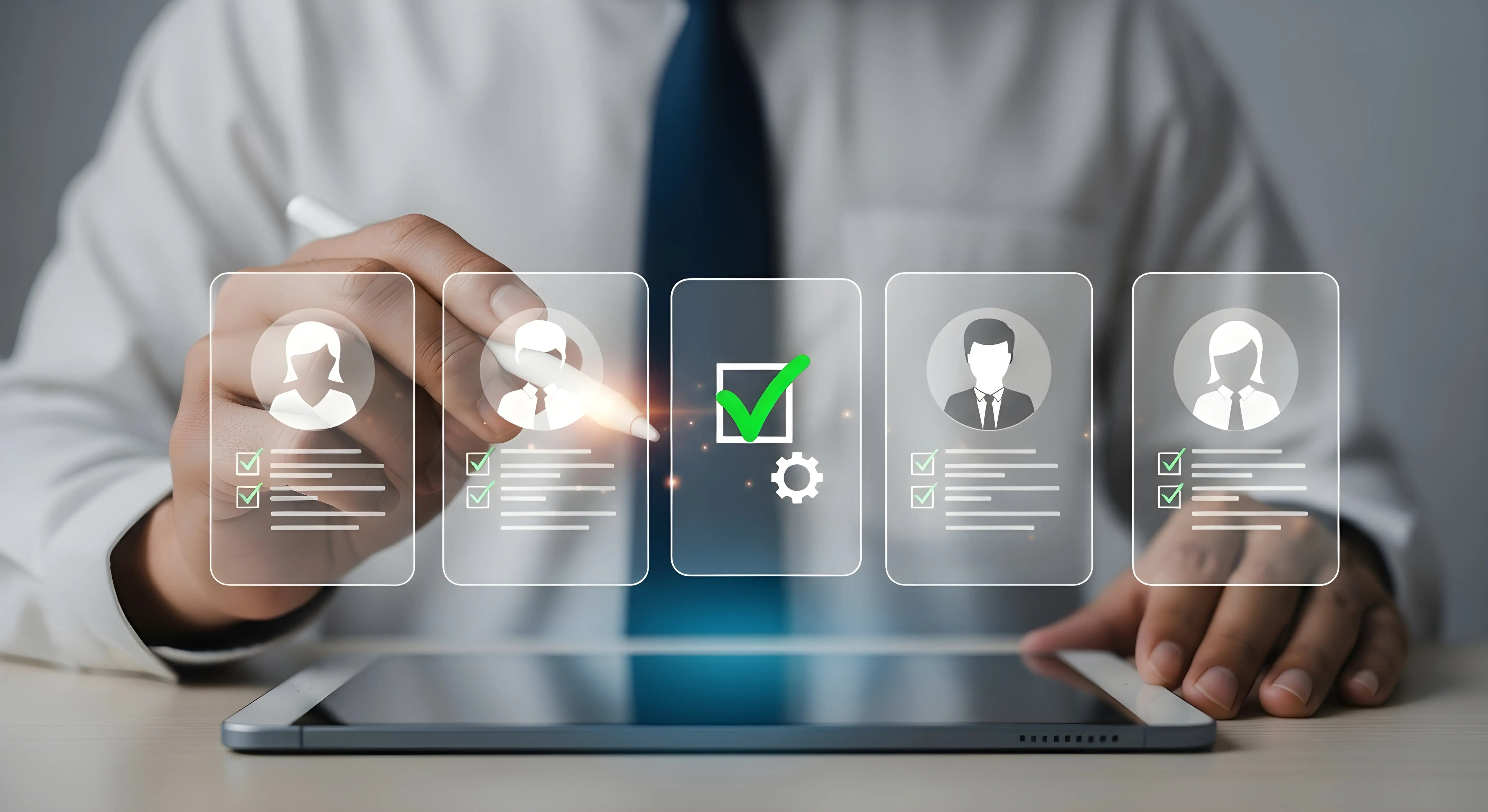 Diverse industry professionals